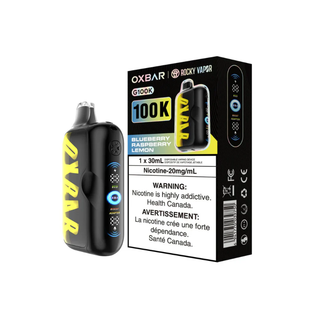 Product imageOxbar Rocky Vapor G100k - Blueberry Raspberry Lemon