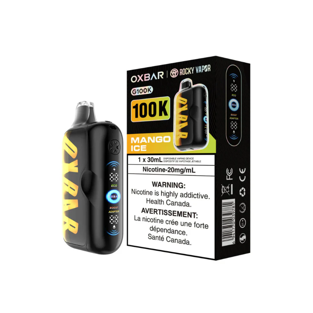Product imageOxbar Rocky Vapor G100k - Mango Ice