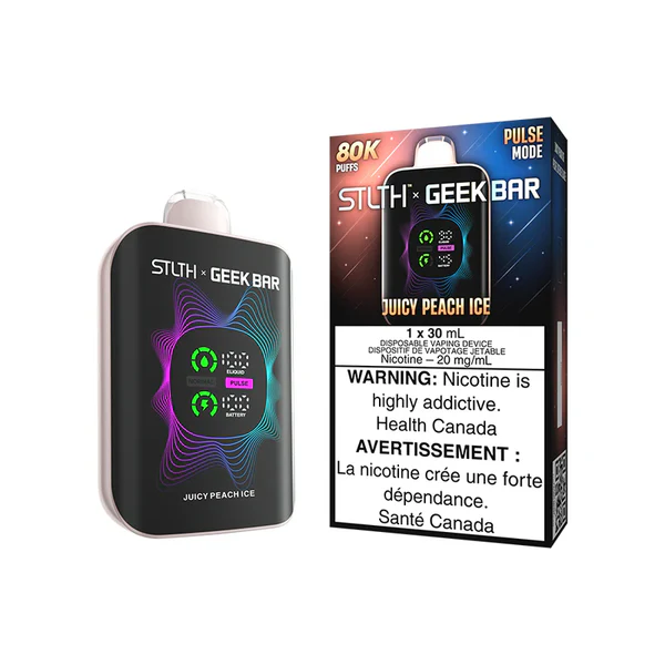STLTH x Geek Bar 80k NIC Vapes - Juicy Peach