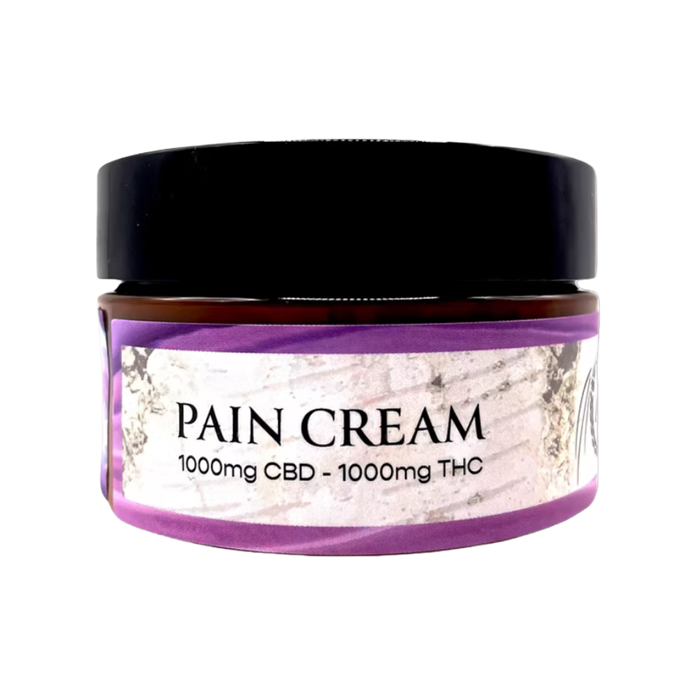 Aki Wellness Pain Cream THC:CBD 1000mg: 1000mg