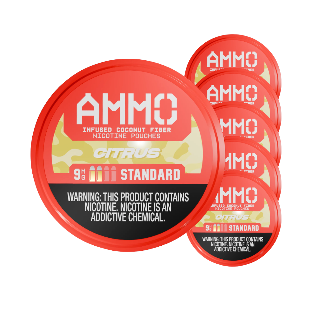 Ammo Citrus 9mg (5 PACK)
