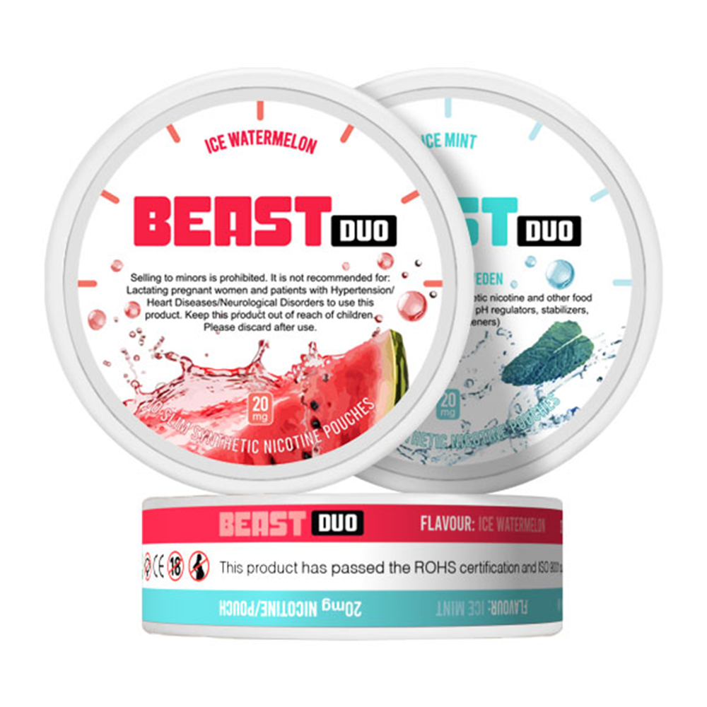 Beast Duo - Ice Mint/Ice Watermelon 20mg