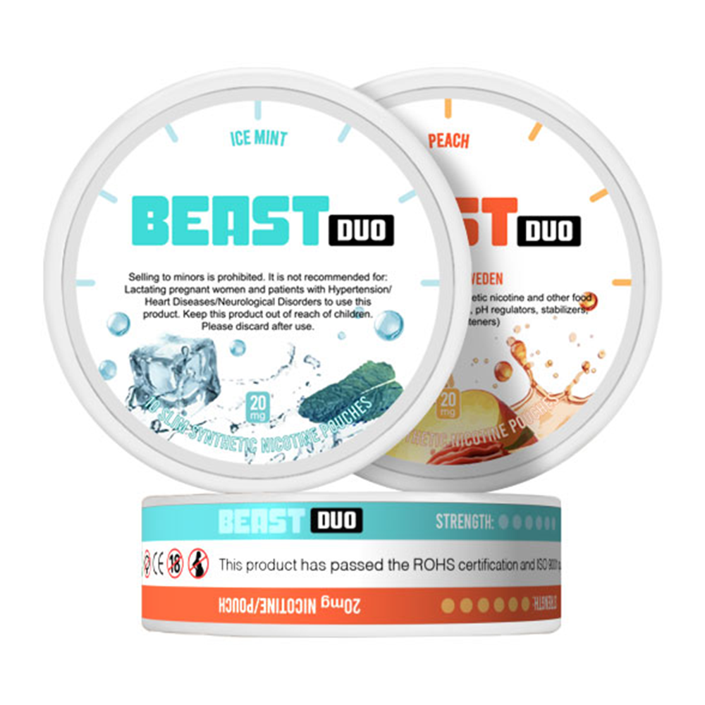 Beast Duo - Peach 20mg