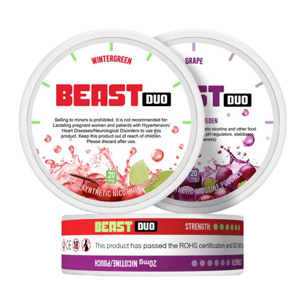 Beast Duo - Grape 20mg