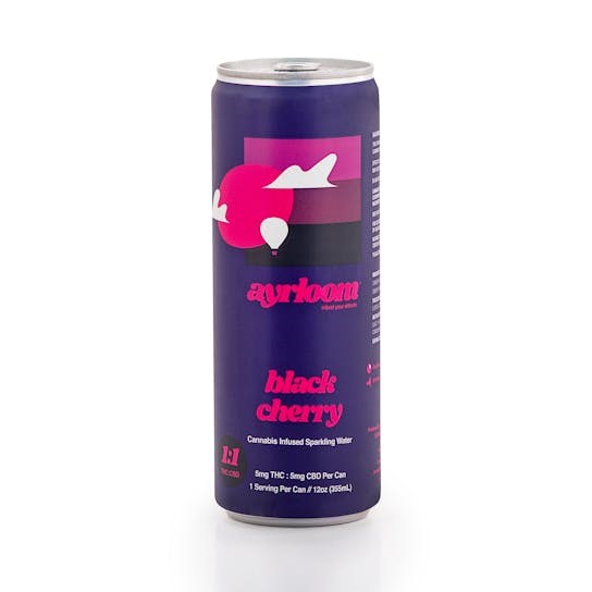 Ayrloom Black Cherry THC Beverage 12oz Can