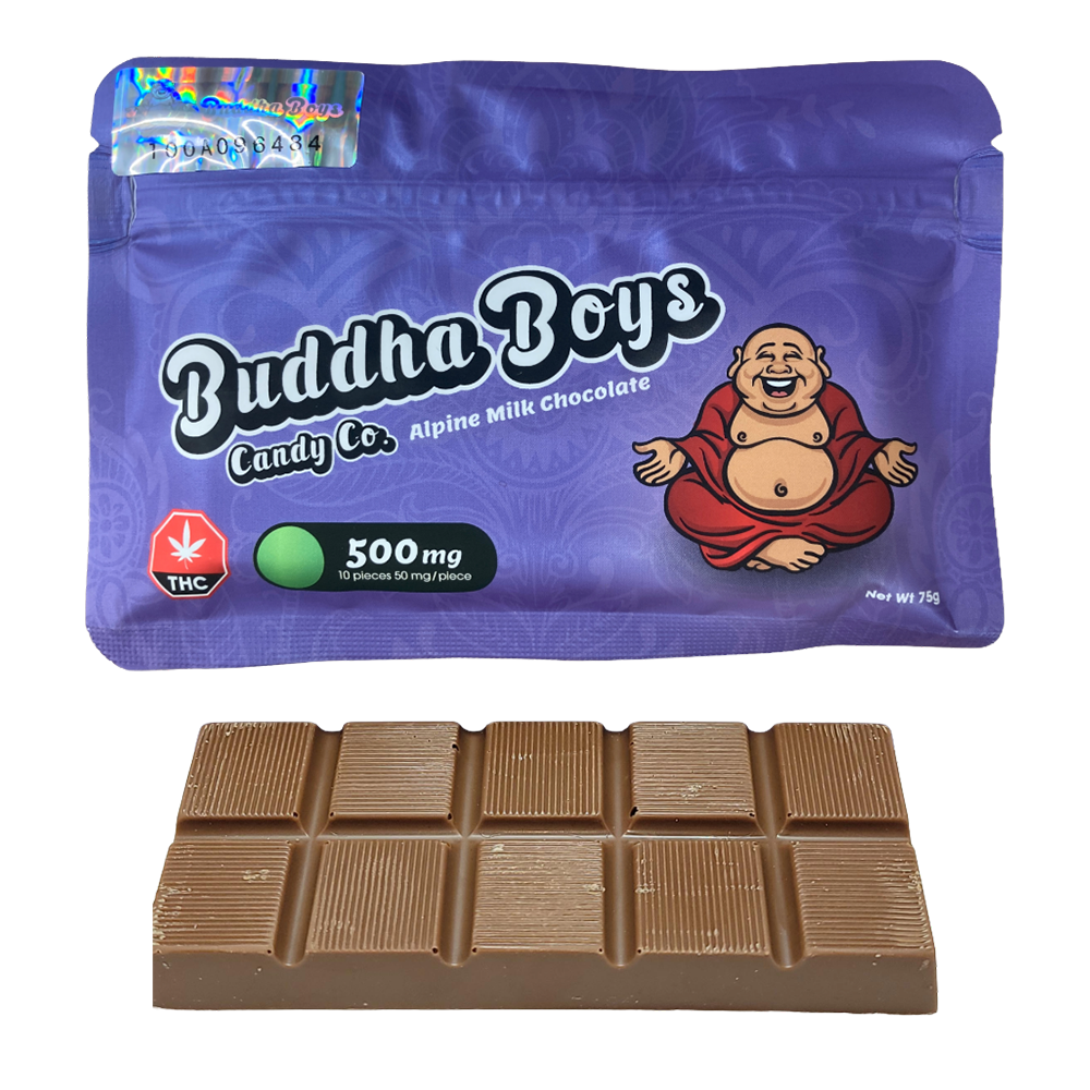 Buddha Boys Milk Chocolate Bars - 500
