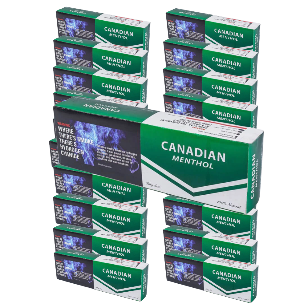 Canadian Menthol Cigarettes (20 Cartons
