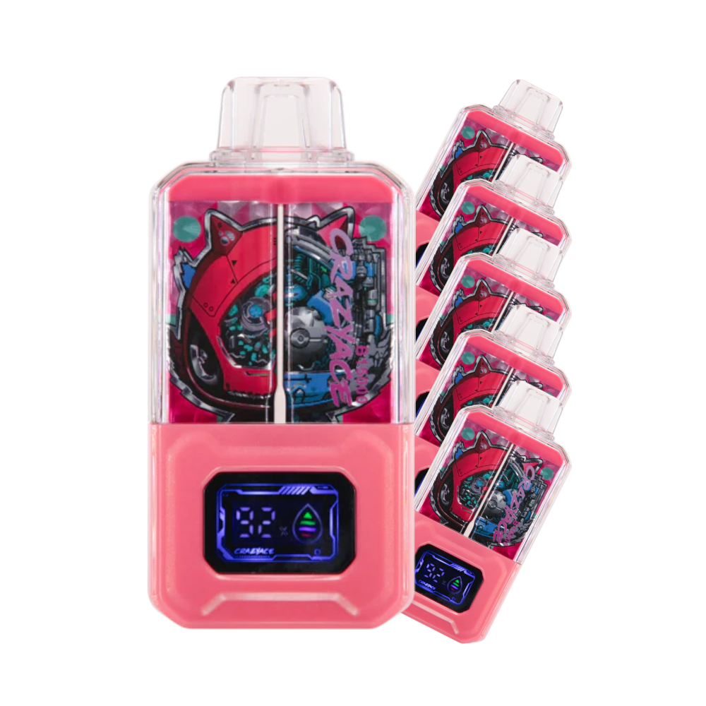 Crazy Ace 15k Puffs Peach Mango (5 PACK)