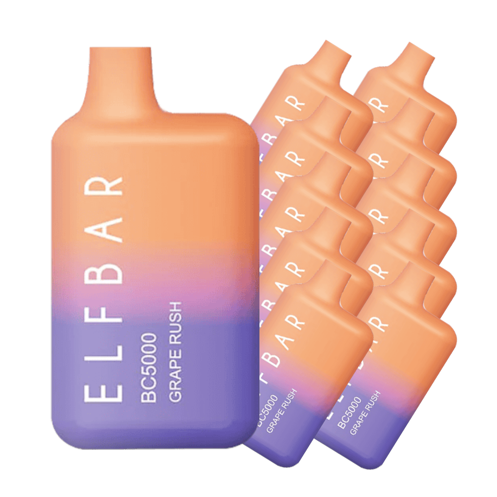 Elfbar BC5000 - Grape Rush (10 Pack)