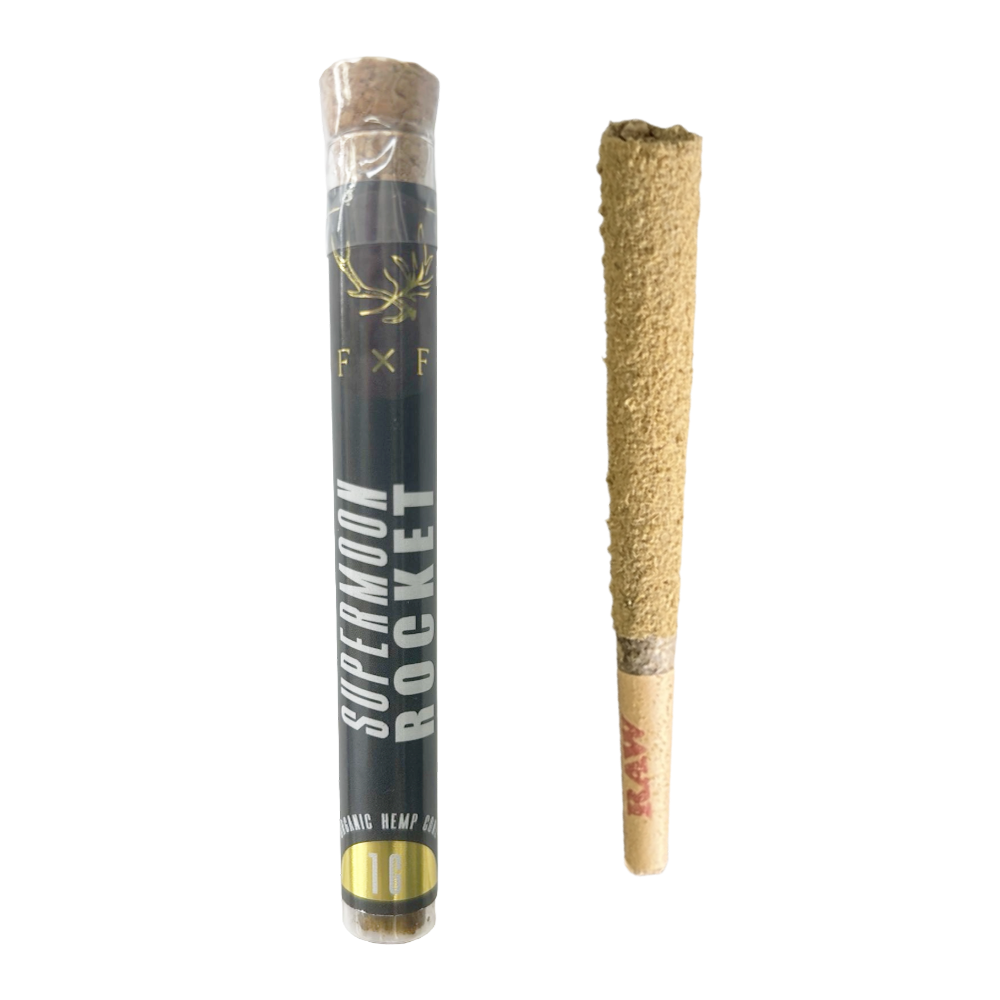 Super Moon Rocket Infused Organic Hemp 1g Pre-Roll