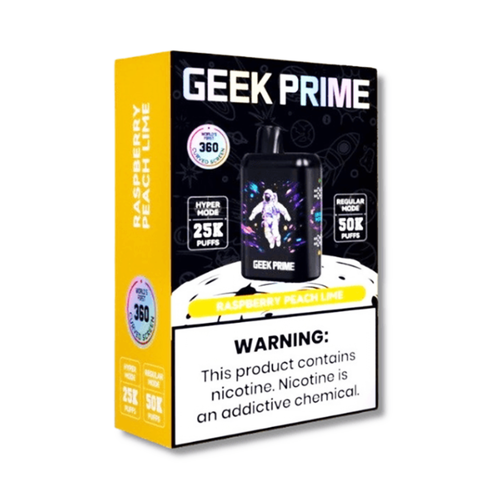 Geek PRIME 50k - Raspberry Peach Lime