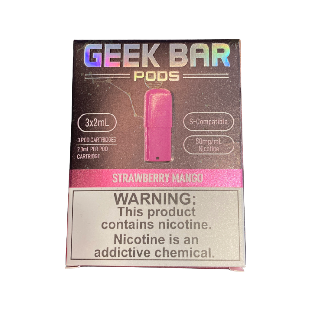 GeekBar 3 Pack Pods - Strawberry Mango