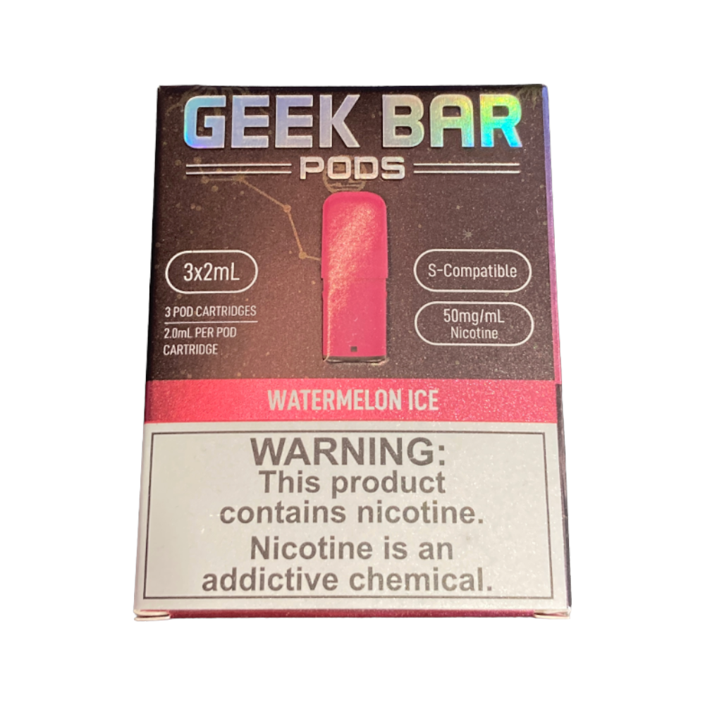 GeekBar 3 Pack Pods - Watermelon Ice