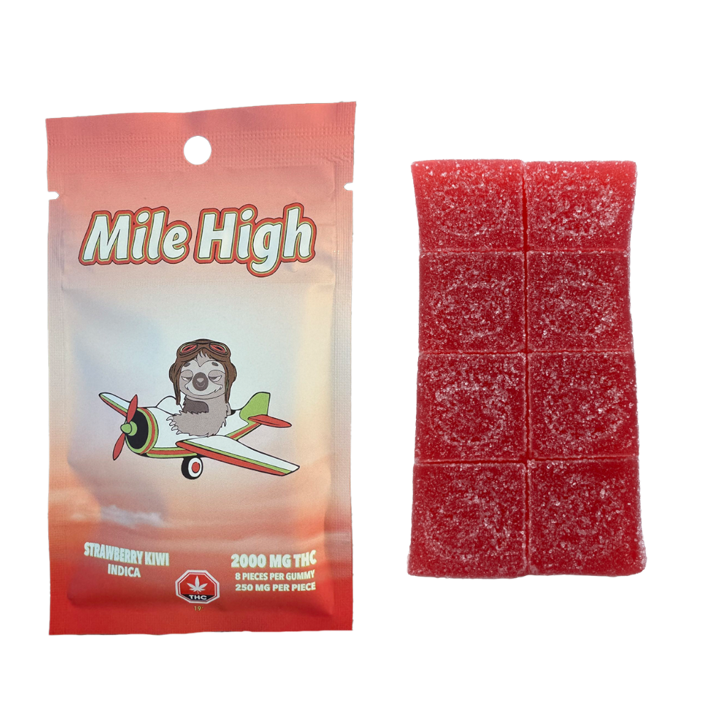 Mile High Gummies - 2000mg Indica
