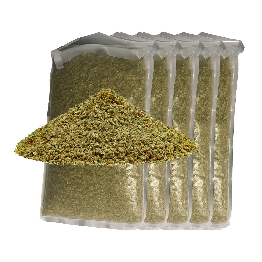 Red Roots Milled Indica Flower 5 x 1lb