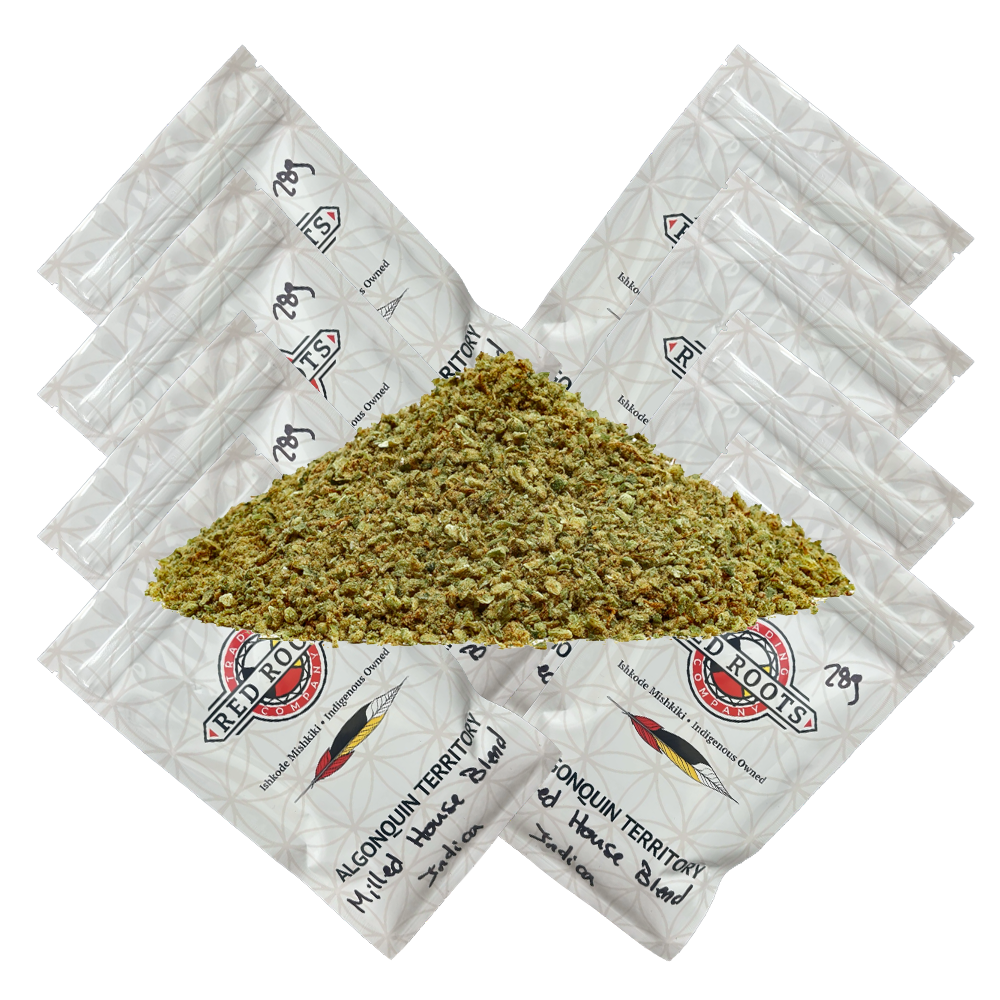 Red Roots Milled Indica - 8 Ounces