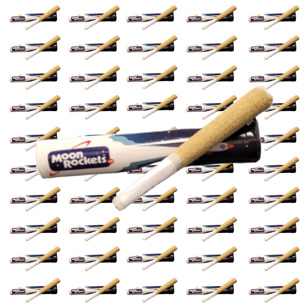 Moon Rocket 1g Infused Indica Pre-Roll (50 pack)