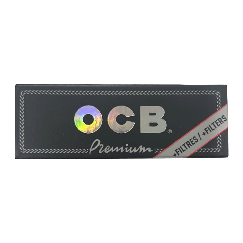 OCB Black 1 1/4 + Tips Papers