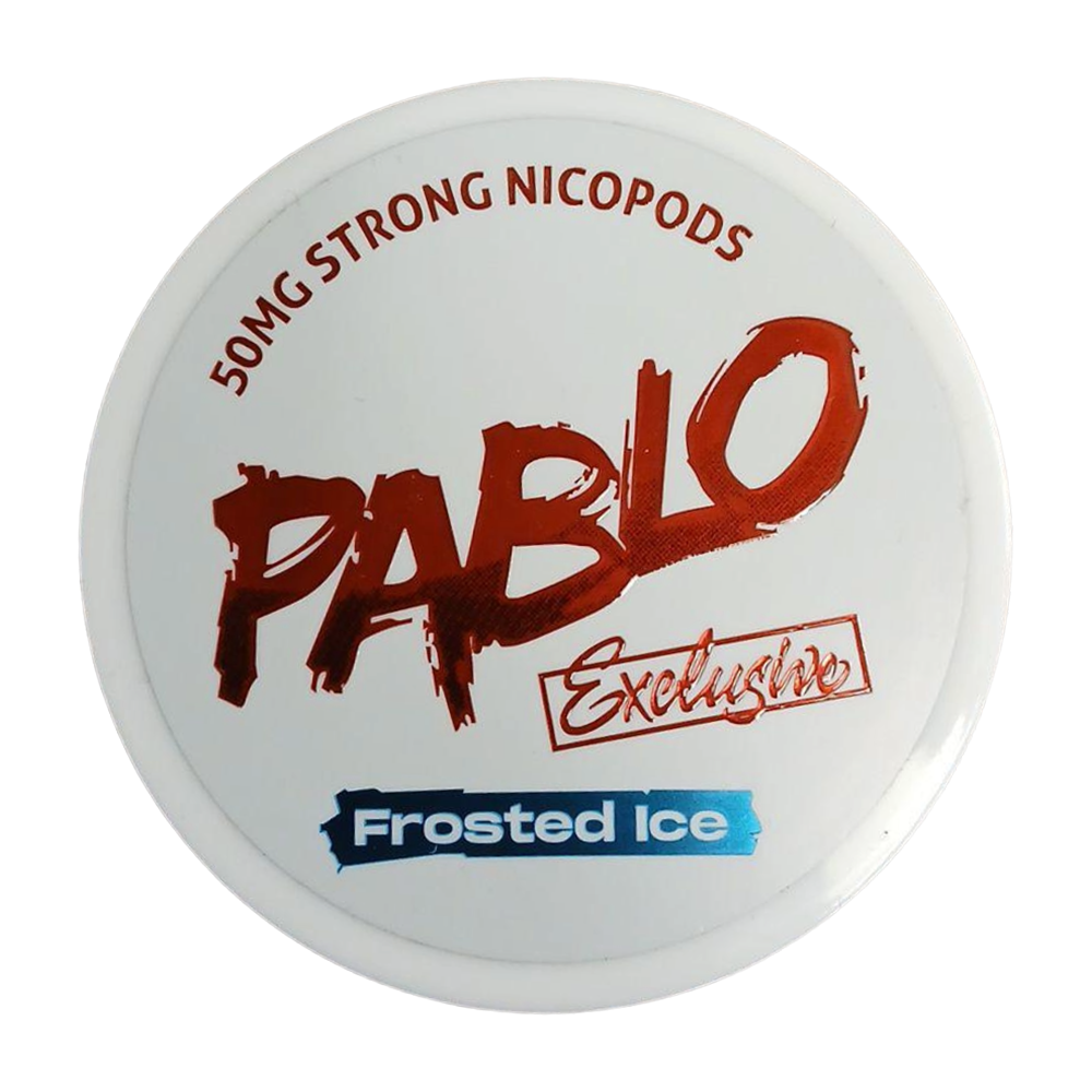 Pablo Pouches Frosted Ice 50mg