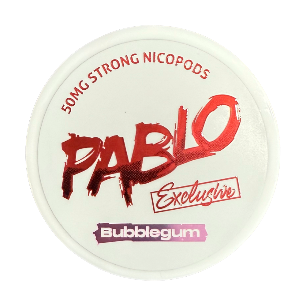Product imagePablo Nicotine Pouches 50mg - Bubblegum