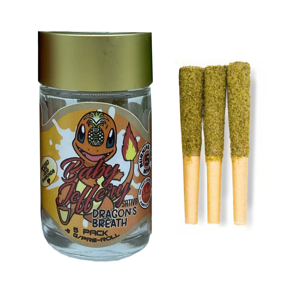 Baby Jeffrey Infused 5 Pack Pre-Rolls