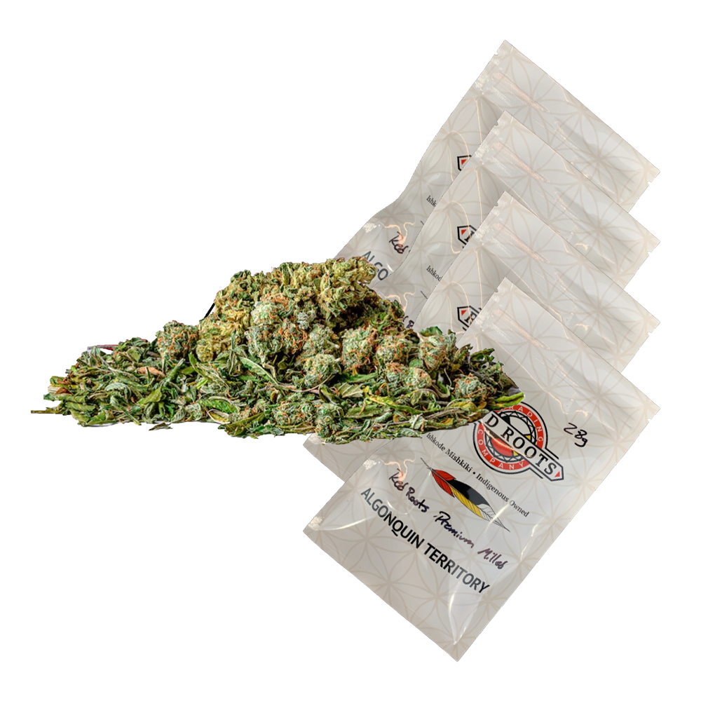 Red Roots Premium House Blend Flower 112g (4 OZ)