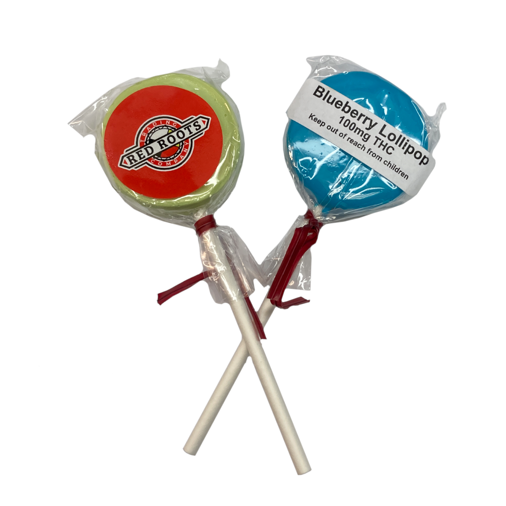 Red Roots Lollipops - 100