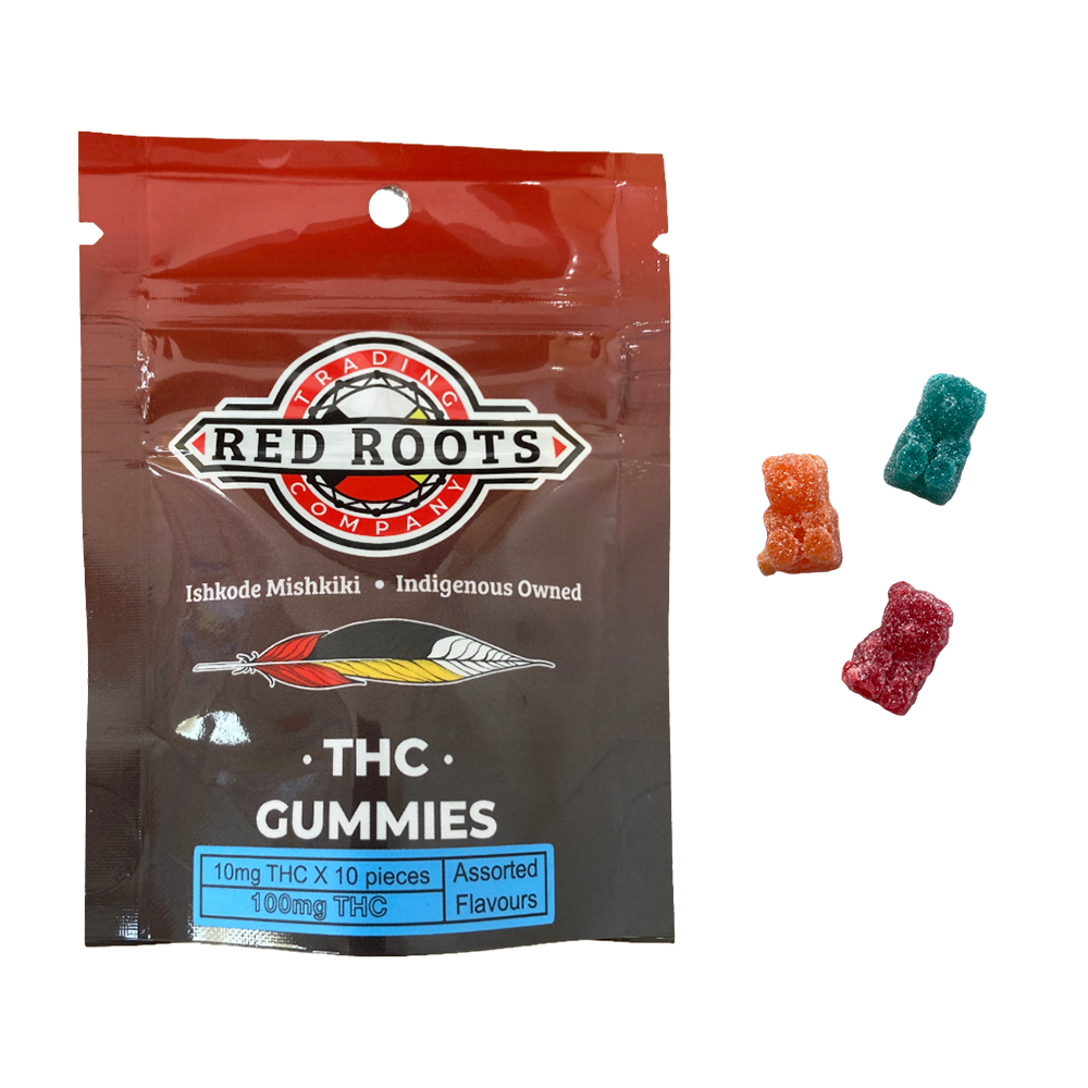 Red Roots THC Gummies - 100