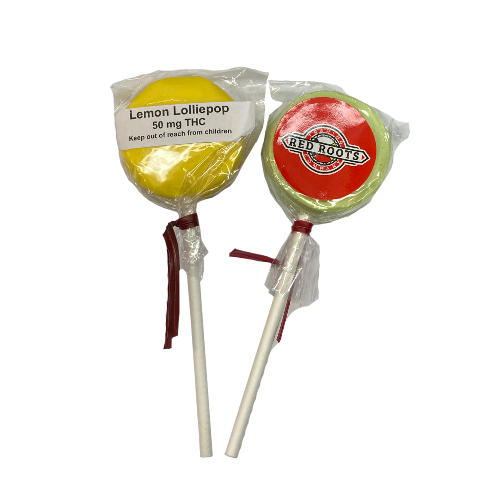 Red Roots Lollipops - 50