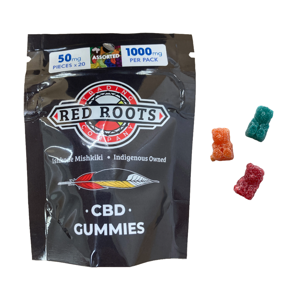 Red Roots CBD Gummies - 1000