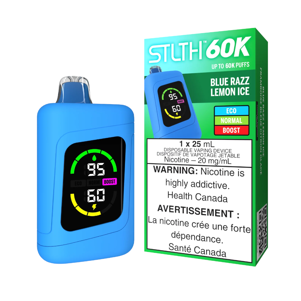 STLTH 60k Blue Razz Lemon Ice