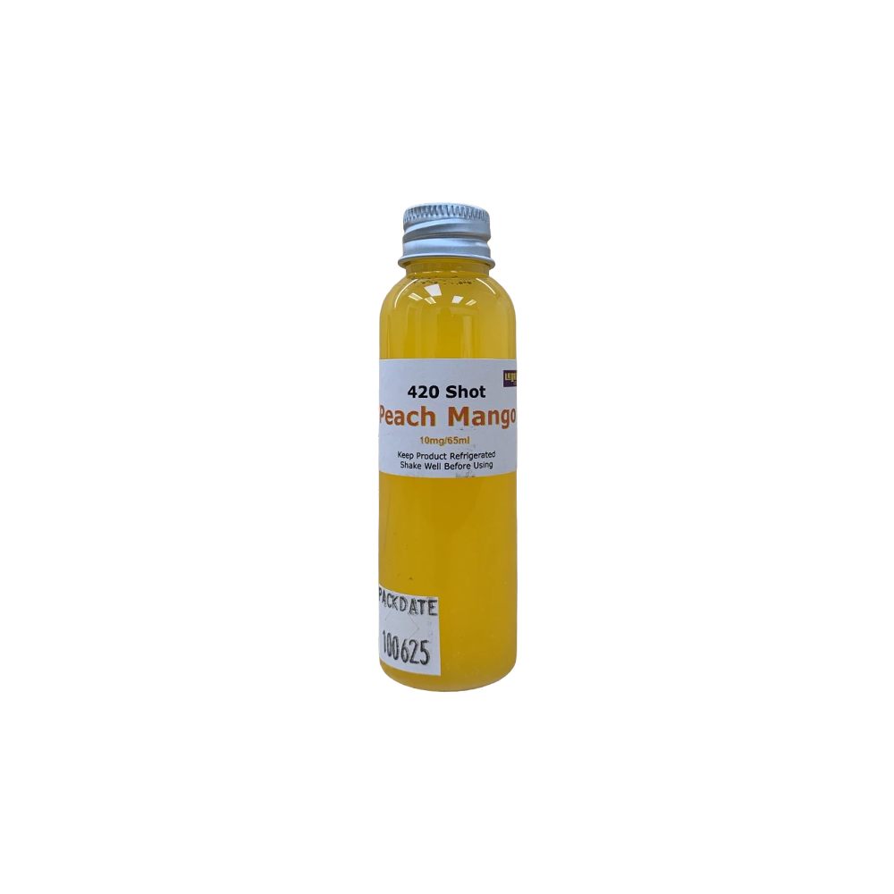 Legacy 420 10mg Drink Shot - Peach Mango