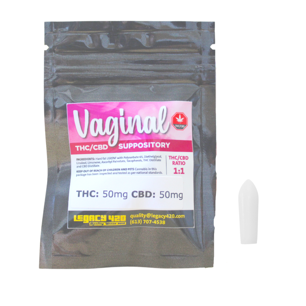 Legacy 420 Vaginal Suppository