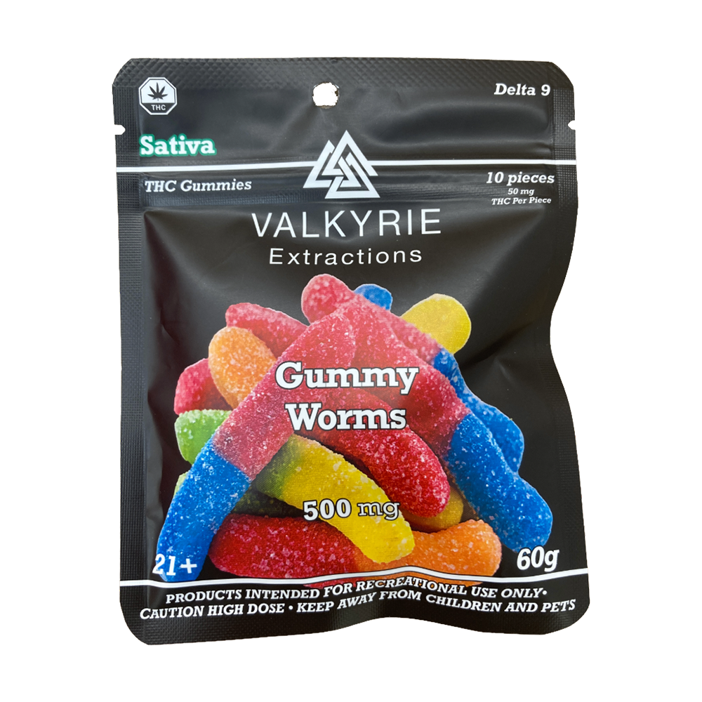 Valkyrie 500mg thc gummy - Sativa