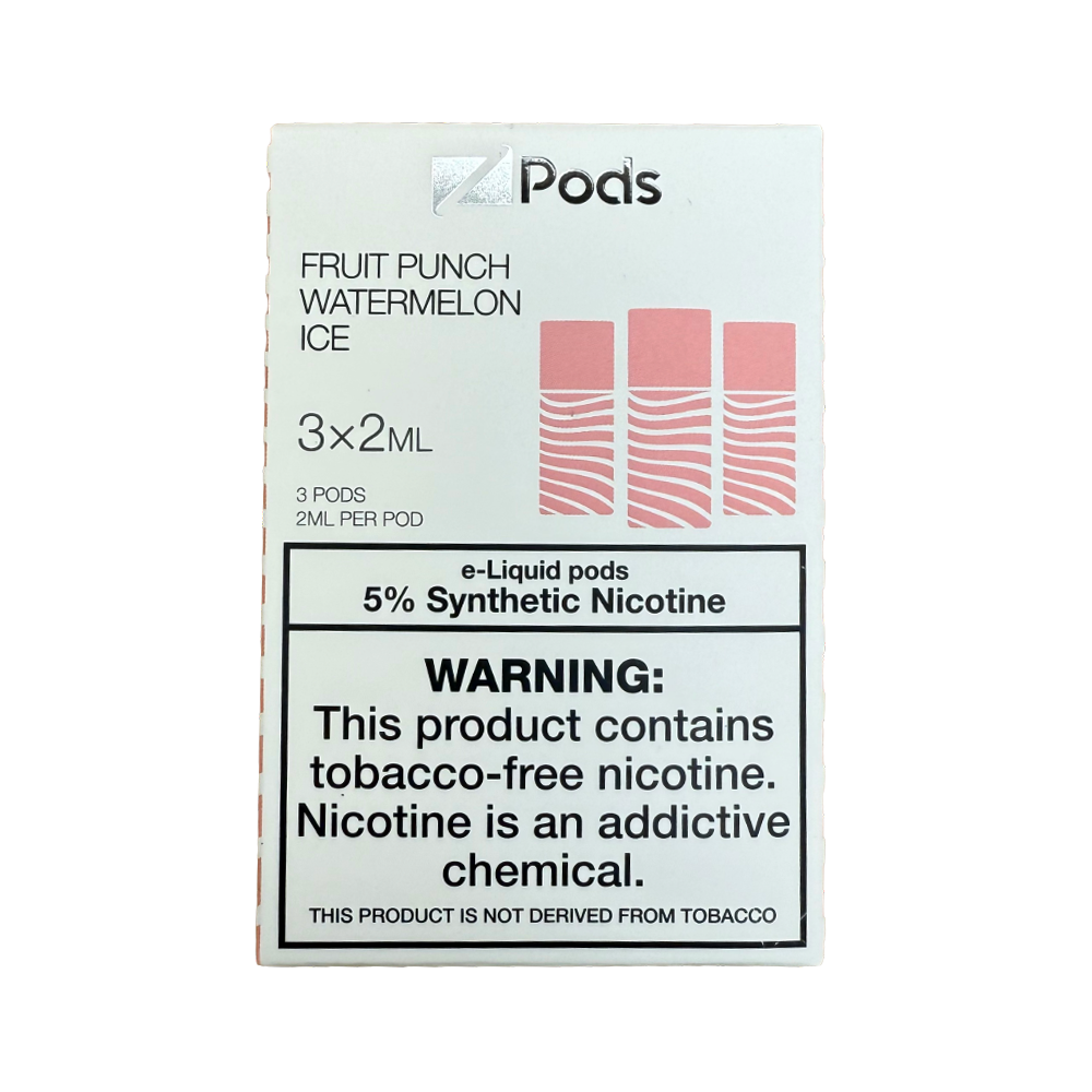 Z pods 3 pack - Fruit Punch Watermelon Ice