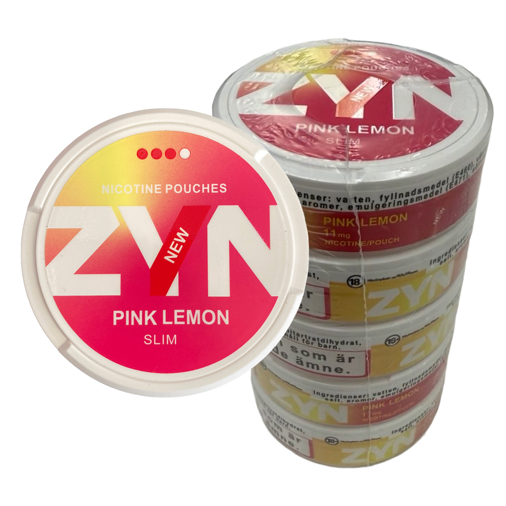 ZYN 11mg - Pink Lemon (5 Pack)