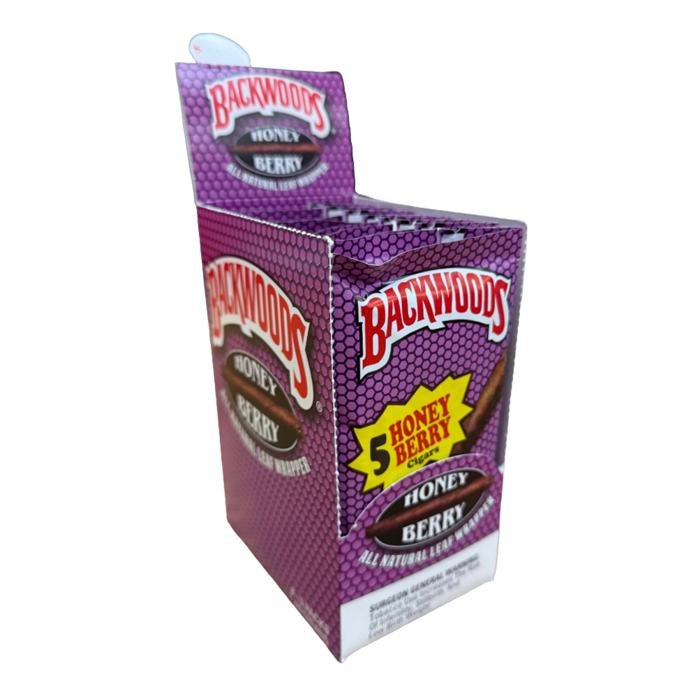 Product imageBackwoods Cigars 5-Pack Pouch - Full Box - Honey Berry