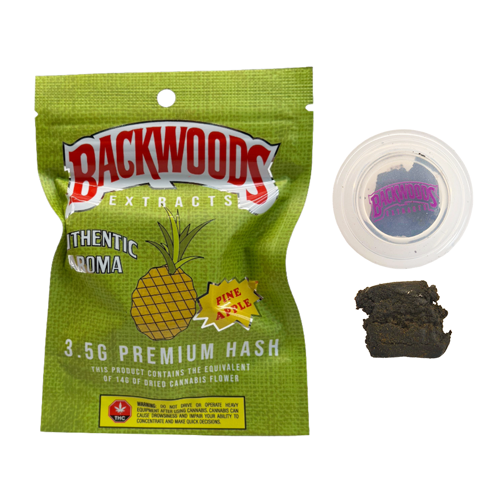 Backwoods Extracts 3.5g Hash - Pineapple