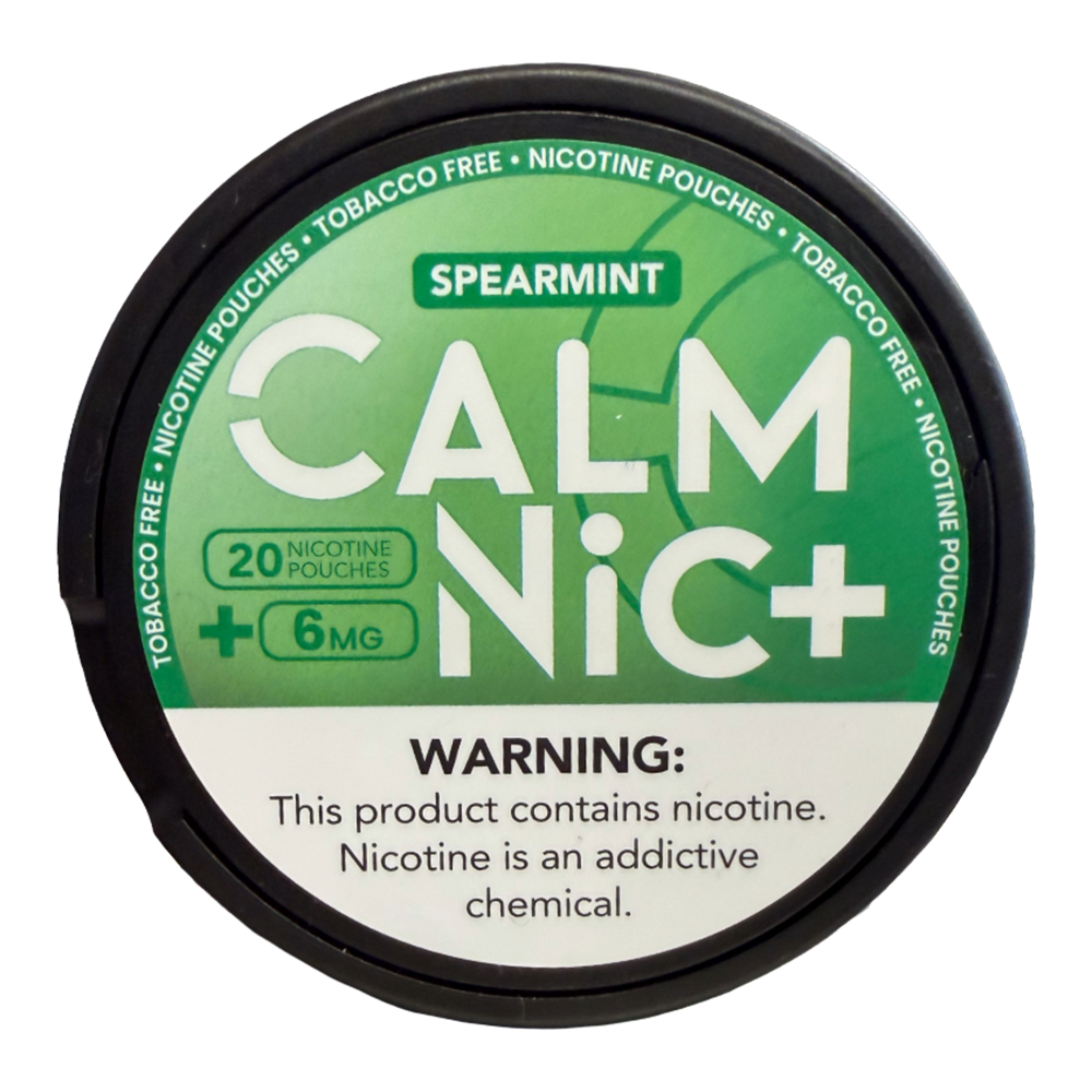 Calm Nic 6mg Nicotine Pouches - Spearmint