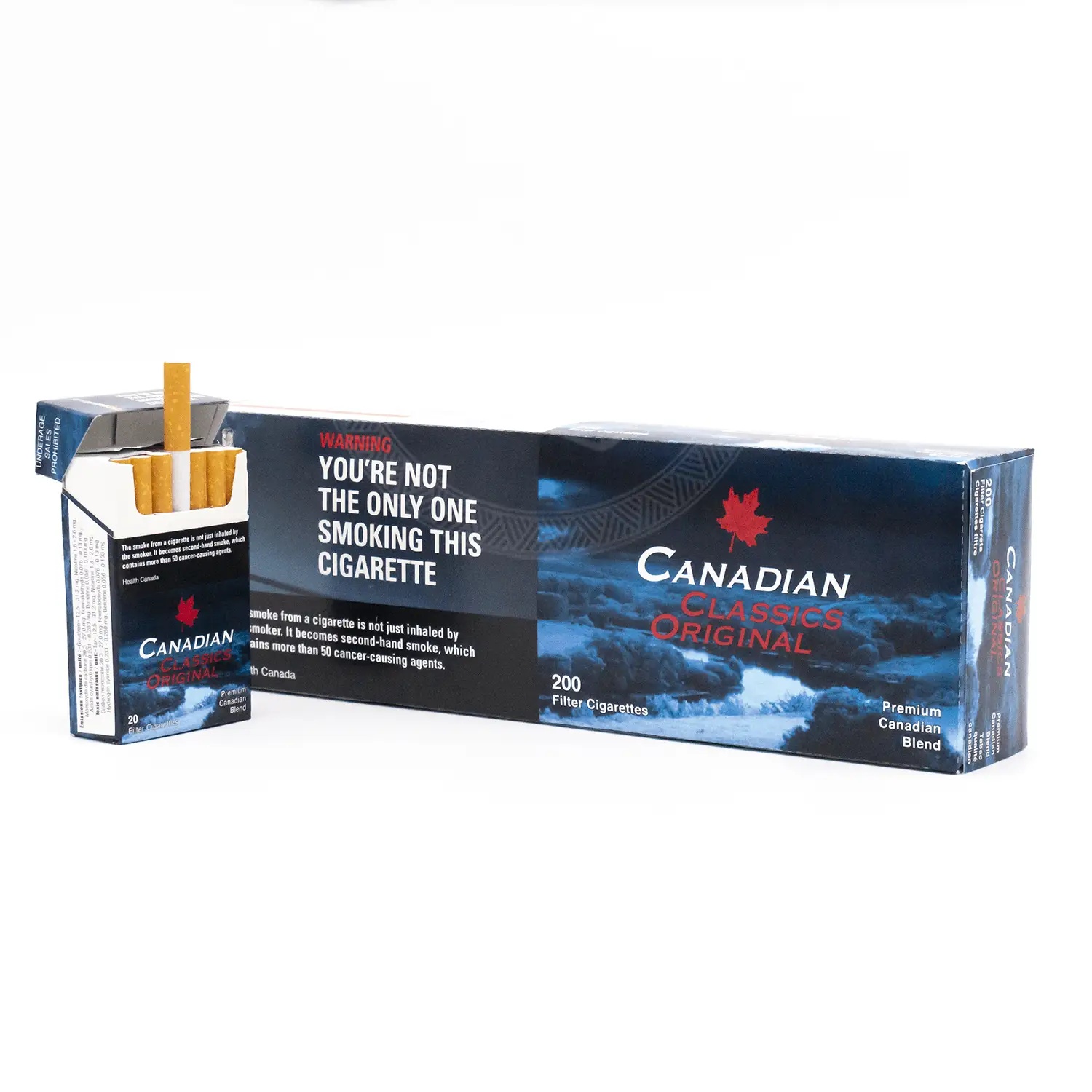 Canadian Classic OG 25's Carton - CASE