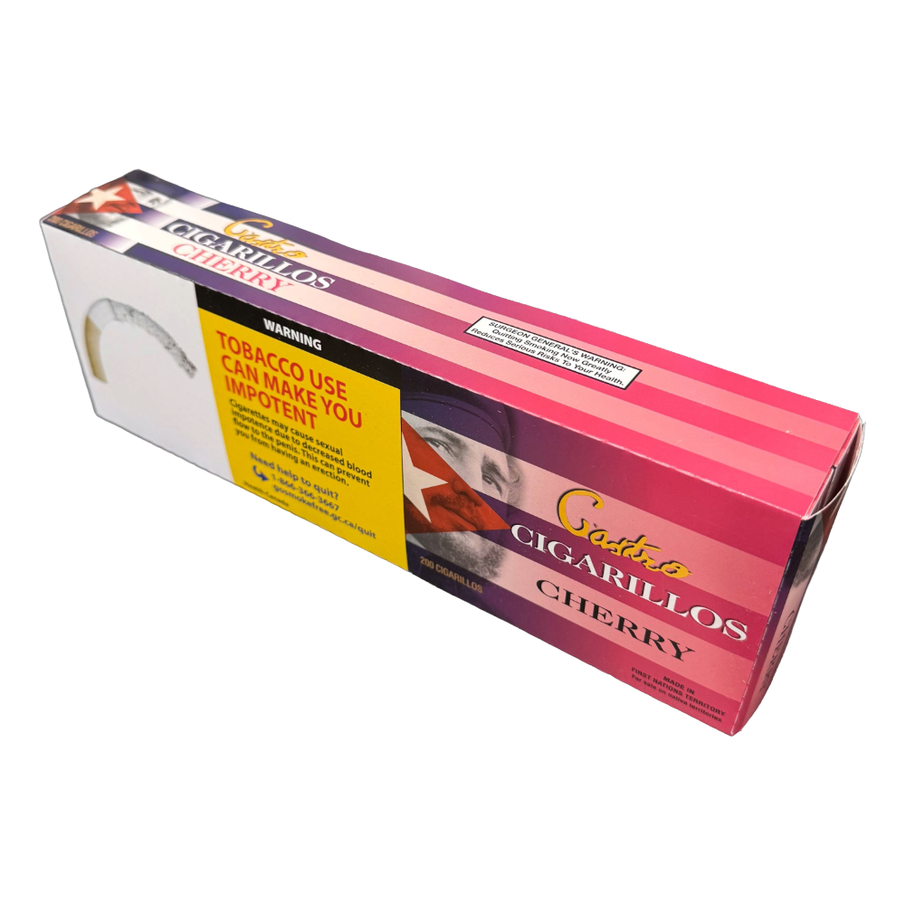 Product imageCastro Cherry Flavoured Cigarillos - Carton