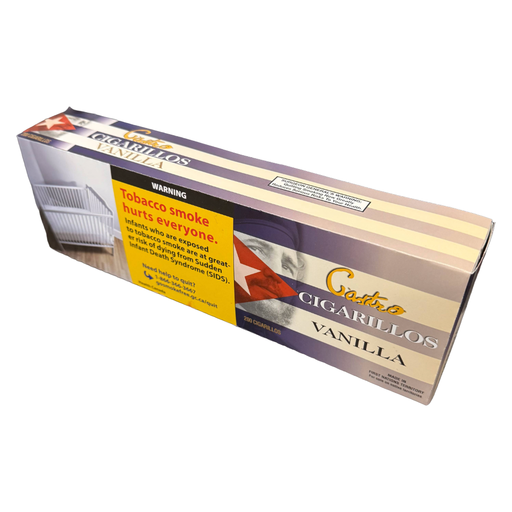 Product imageCastro Vanilla Flavoured Cigarillos - Carton