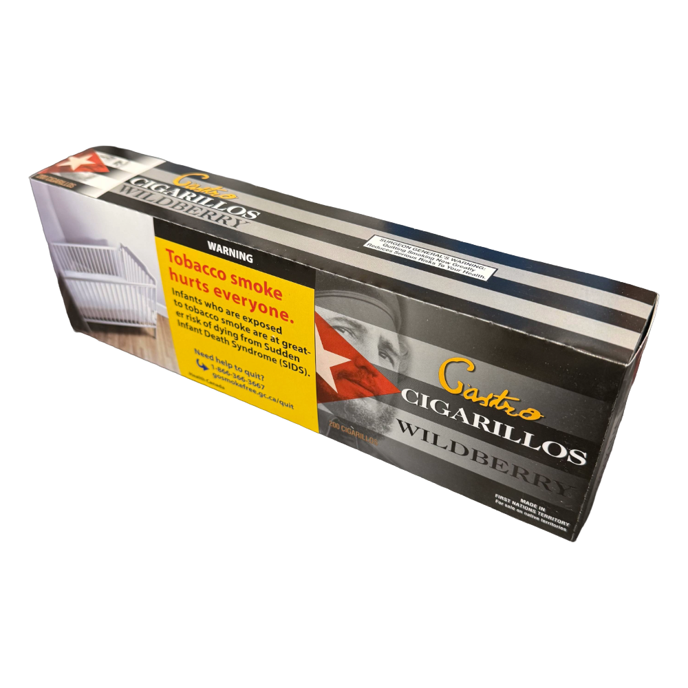 Castro's Cigarillos Carton- Wildberry