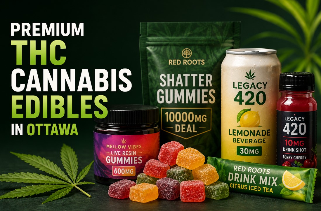 Buy Premium THC Cannabis Edibles Online in Ottawa With Fast Delivery & Balanced Effects