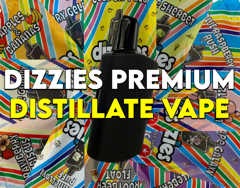 Dizzies Premium CO₂ Distillate Vapes: Small Device, Big Energy (Dangerously Big)