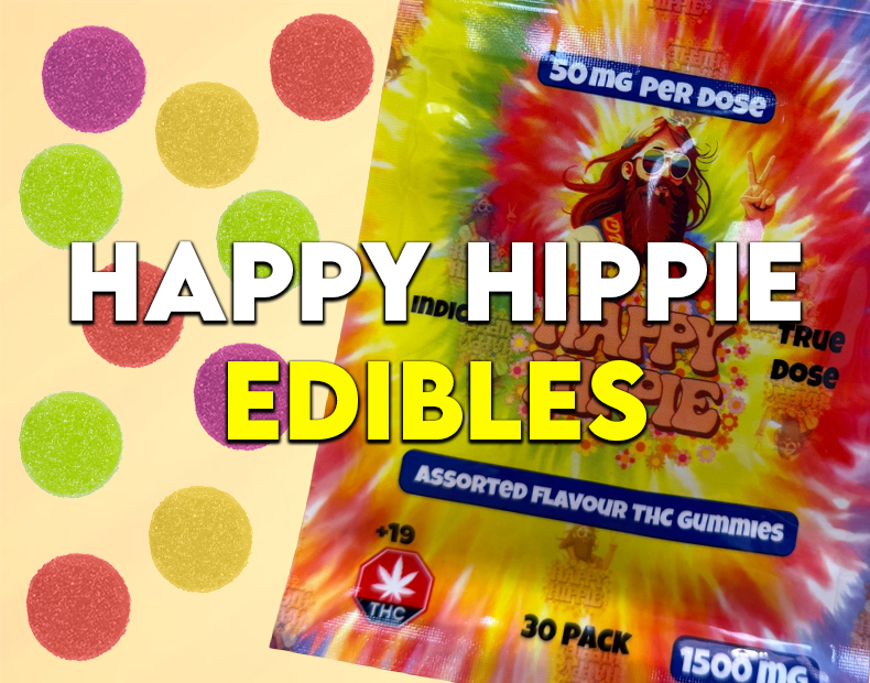 Happy Hippie Edibles Gummies Have Landed At Red Roots Trading Co.