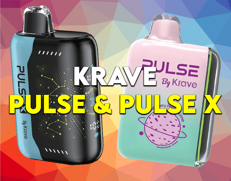 Krave Is in the House! Pulse & Pulse X Disposable Nicotine Vapes Now Available at Red Roots Trading Co.