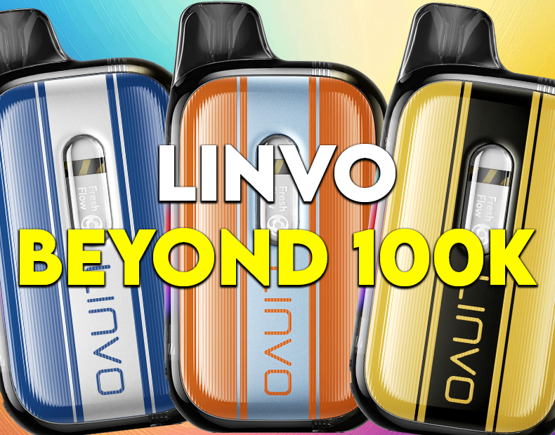 The Linvo Beyond 100K Puff Nicotine Vape Has Landed at Red Roots And It’s Already Flying Off the Shelves