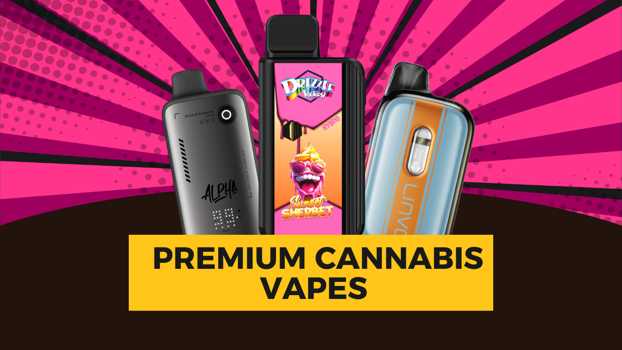 Premium Cannabis Vapes in Ottawa for Discreet Smoking Strong THC, Rich Terpene & Sleek Designs
