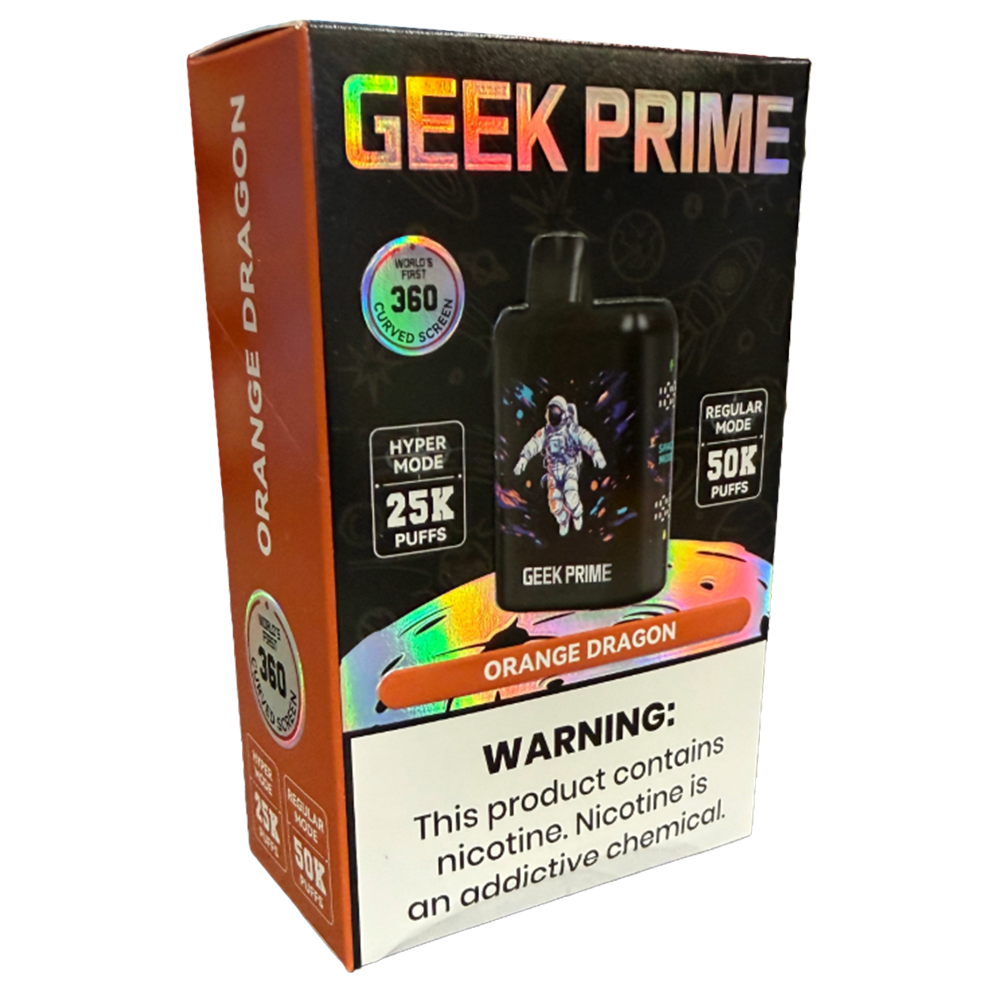 Geek PRIME 50k Vape - Orange Dragon